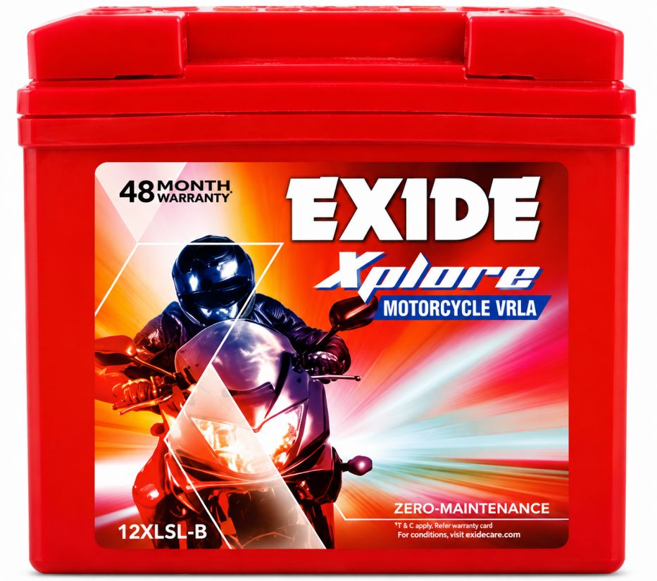 EXIDE XPLORE 12XL5L-B Battery